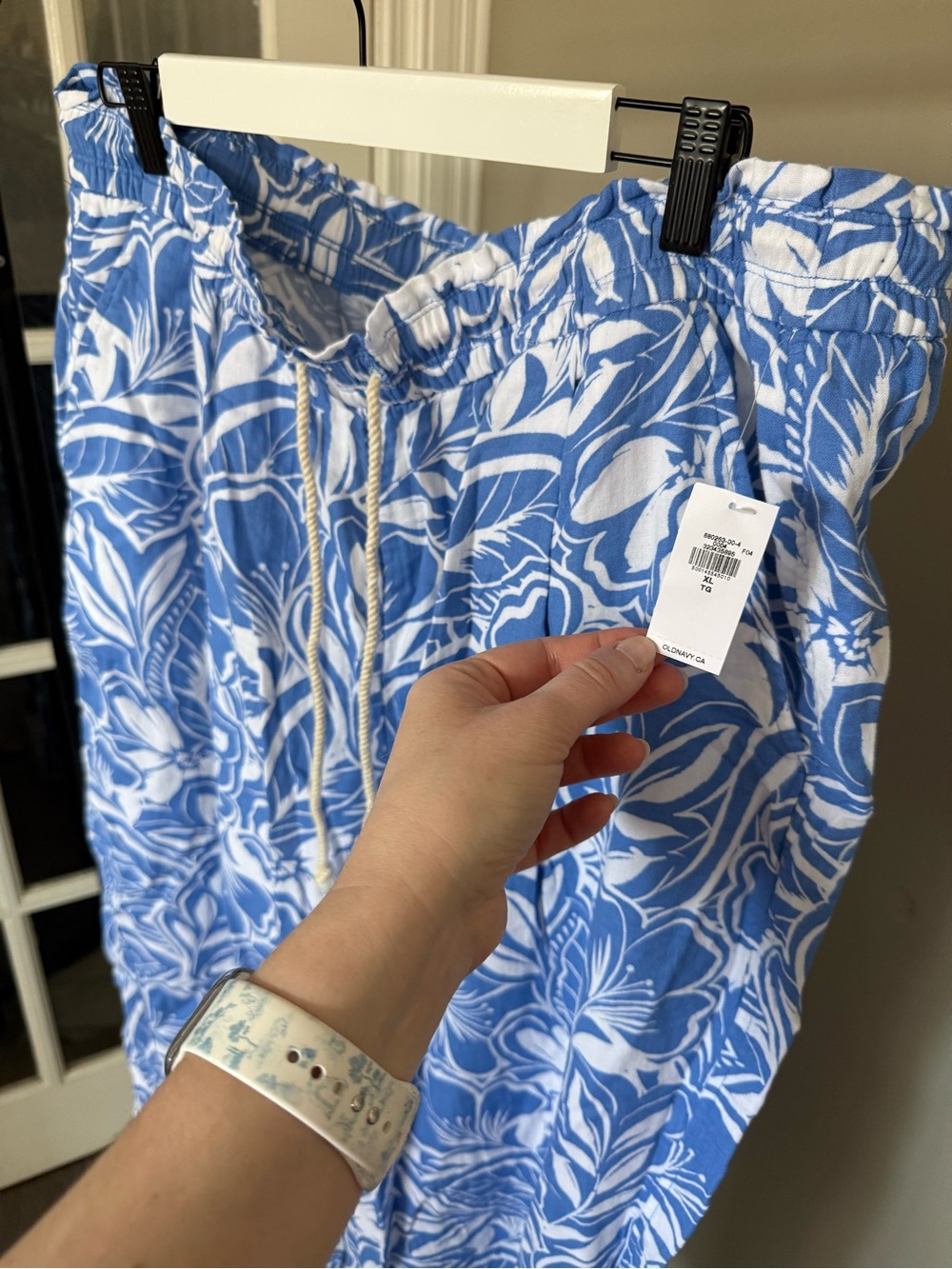 NWT Old Navy Gauze Barrel Pants (XL) - Picture 3 of 4